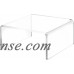Plymor Brand Clear Acrylic Short Square Riser   